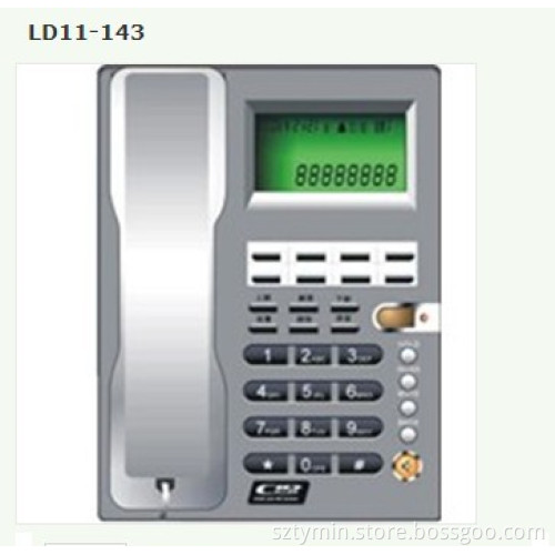 jumbo caller lcd phone with redial function